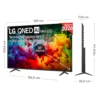 LG QNED Evo AI QNED72 Mini LED Ultra HD 4K Smart TV WiFi