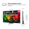 LG QNED Evo AI QNED8EB Mini LED Ultra HD 4K Smart TV WiFi