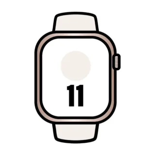 Apple Watch Series 11 GPS Cellular 46mm Oro Rosa Correa Deportiva Rosa Rubor M/L