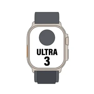 Apple Watch Ultra 3 GPS Cellular 49mm Caja Titanio Negro Correa Loop Alpine Negra S