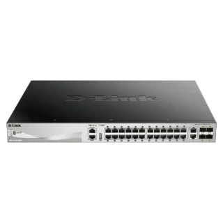 D-Link DGS-3130-30PS/E Switch Gestionable 26 Puertos RJ-45 10/100/1000 SFP