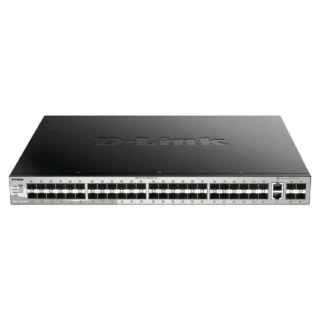 D-Link DGS-3130-54S/E Gestionable 2P RJ-45 10Gbps SFP PoE