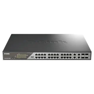 D-Link DSS-200G-28MPP Gestionable 24P RJ-45 10/100/1000 PoE++ SFP