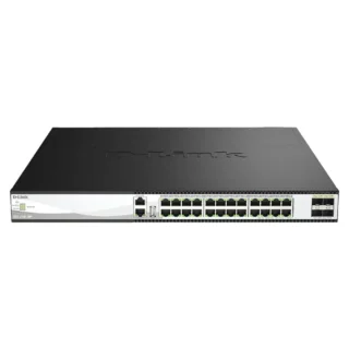 D-Link DXS-3130-28P/E Gestionable 24P RJ-45 10/100/1000 SFP PoE