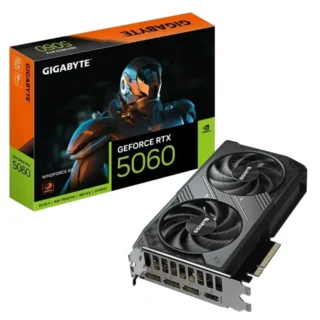 Gigabyte GeForce RTX 5060 WindForce 8G NVIDIA® GeForce® RTX™ 5060 8GB GDDR7