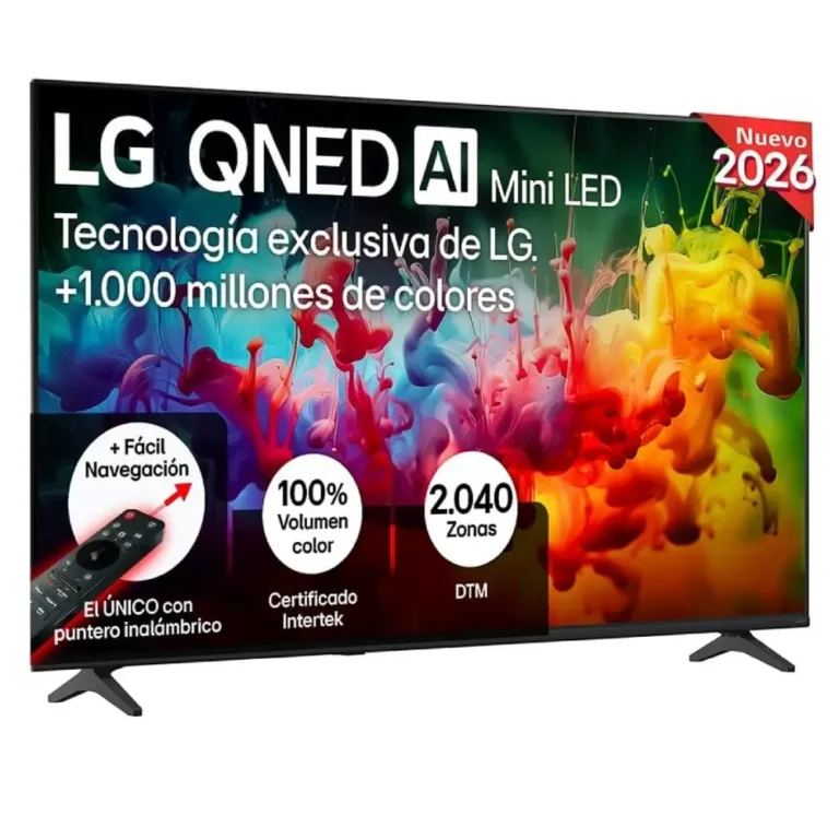 LG QNED Evo AI QNED72 Mini LED Ultra HD 4K Smart TV WiFi