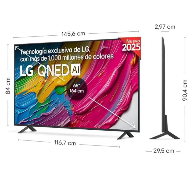 LG QNED AI QNED80 Ultra HD 4K Smart TV WiFi