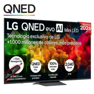 LG QNED Evo AI QNED8EB Mini LED Ultra HD 4K Smart TV WiFi