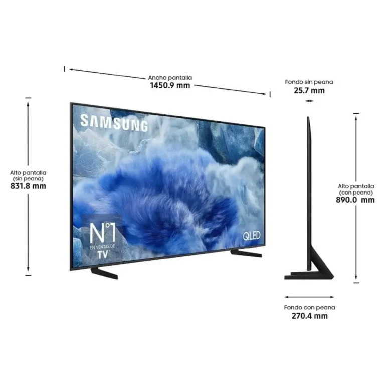 Samsung QLED Q8F TQ65Q8FAAU 65" Vision AI Ultra HD 4K Smart TV WiFi