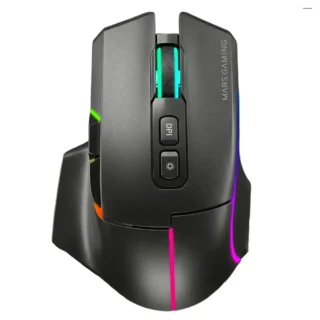 Mars Gaming MMW-VECTOR Ratón Inalámbrico Recargable Hasta 12000 DPI