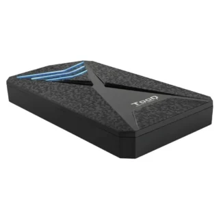 TooQ TQE-2550BL Caja Externa Gaming para Disco de 2.5" USB 3.1 Sin tornillos