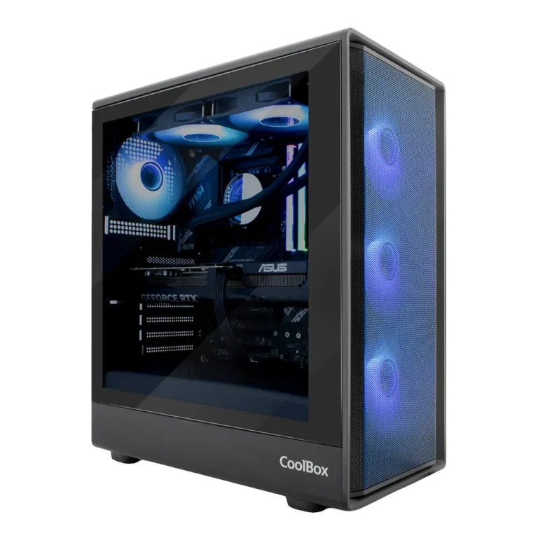 CoolBox GA700 DarkSide COO-CHA-GA700-0 Semitorre Gaming ATX Sin Fuente