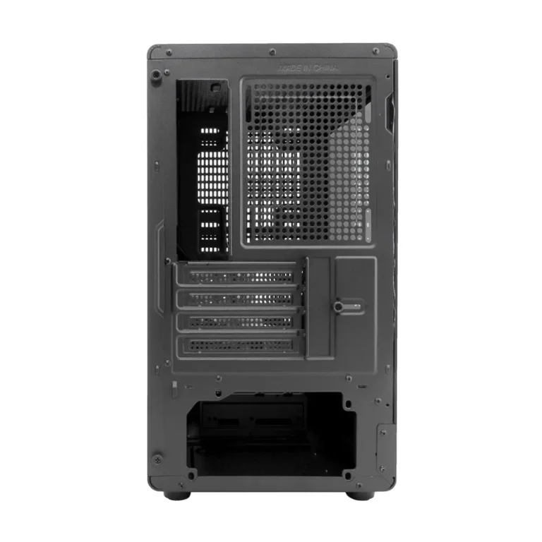CoolBox GM350 DarkFace Minitorre Gaming ATX Cristal Templado Sin Fuente Negra
