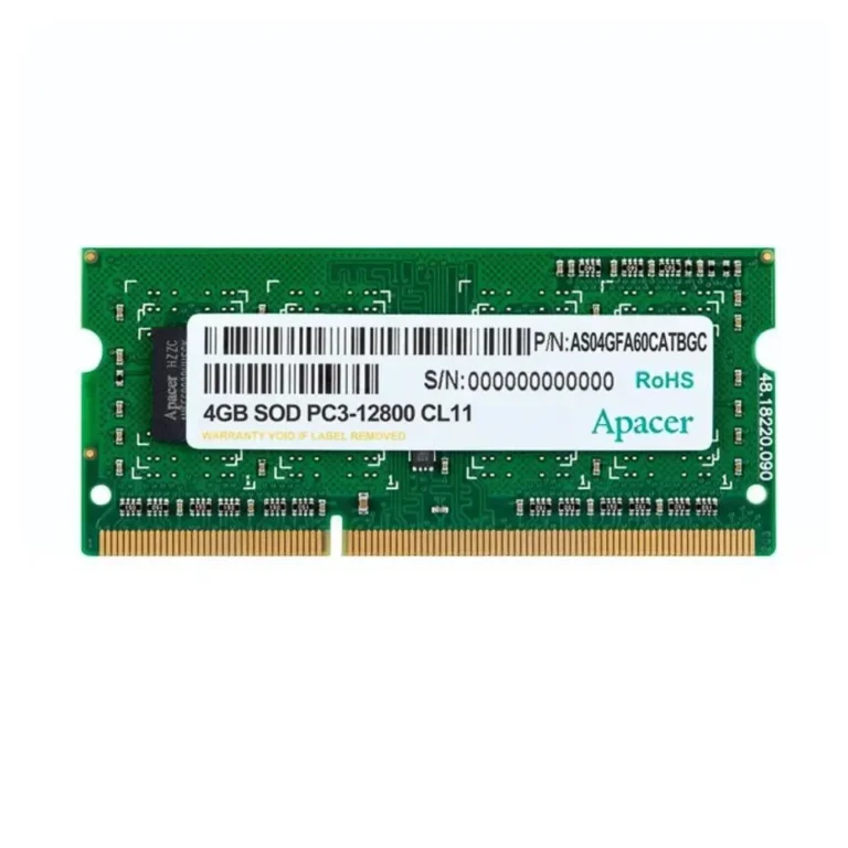 Apacer DG.04G2K.KAM 4GB (1x4GB) DDR3L 1600MHz 1.35V 240-pin SO-DIMM