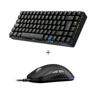 Hiditec GM1K Teclado Gaming Switch Red + Raton GX30 PRO