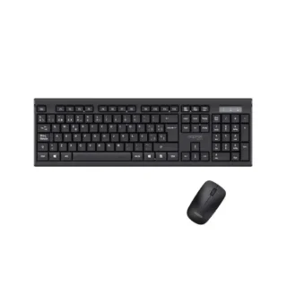 Approx! MX410 Teclado + Raton Inalámbrico Negro