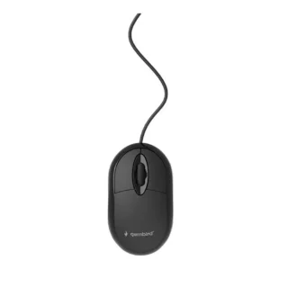 Gembird MUS-U-01 Ratón Optico USB 3 botones cable Negro