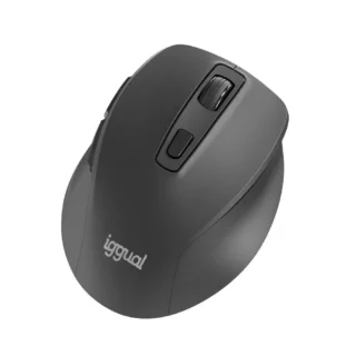 Iggual ERGO-SILENT-6D Ratón Inalámbrico 1600DPI