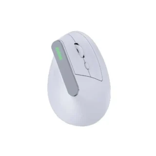 Nilox Ratón Wir Vertical Rec. Silen 1600DPI Blanco