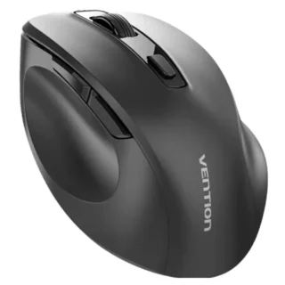 Vention KTHB0 Ratón Ergonómico Inalámbrico Negro