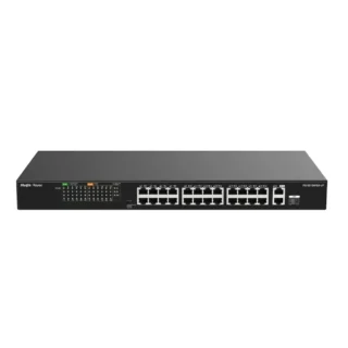 Reyee 24-Port 100Mbps + 1 Uplink Port 1000Mbps + 1