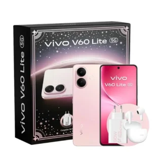 VIVO V60 Lite 5G 6.77" 8Gb 256Gb Pink Bundle