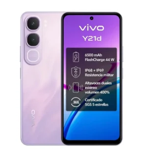 VIVO Y21d 4Gb(+ 4) 128Gb 6.68" IP69 Lavanda Purple