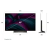 LG OLED Evo AI C56LB 4K Ultra HD Smart TV Wifi Ethernet Bluetooth WebOS