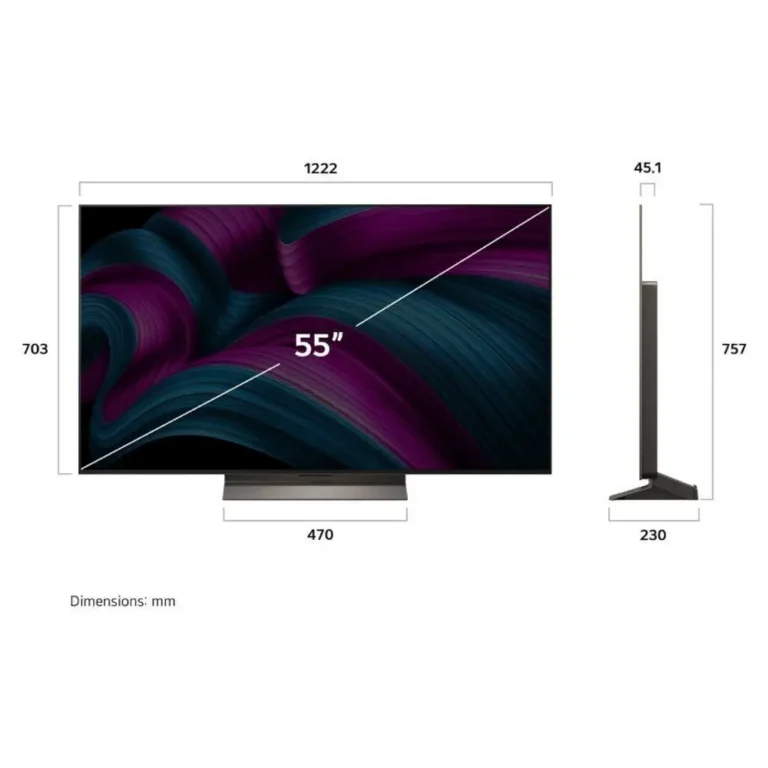 LG OLED Evo AI C56LB 4K Ultra HD Smart TV Wifi Ethernet Bluetooth WebOS