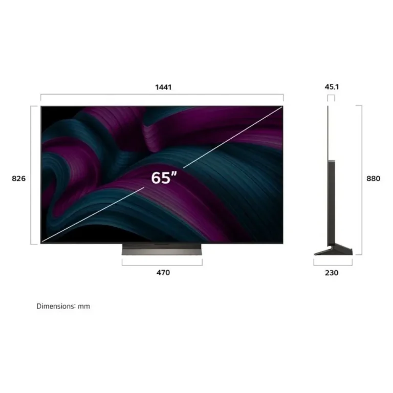 LG OLED Evo AI C56LB 4K Ultra HD Smart TV Wifi Ethernet Bluetooth WebOS