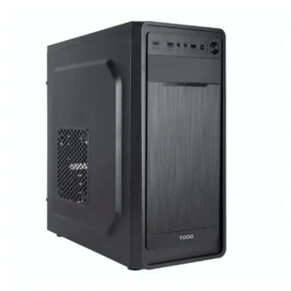 TooQ PRISMA ULTRA Caja Semitorre ATX Negra con Fuente 500W