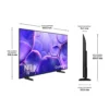 Samsung U8005F 4K Ultra HD Smart TV Wifi Ethernet Bluetooth Negro