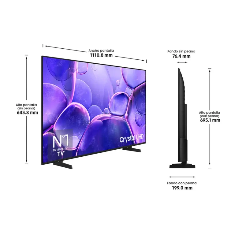 Samsung U8005F 4K Ultra HD Smart TV Wifi Ethernet Bluetooth Negro