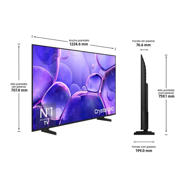 Samsung U8005F 4K Ultra HD Smart TV Wifi Ethernet Bluetooth Negro
