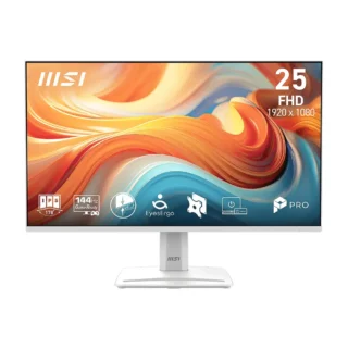MSI Pro MP251W E14L Monitor Profesional 24.5" Full HD LED HDMI 144Hz Blanco