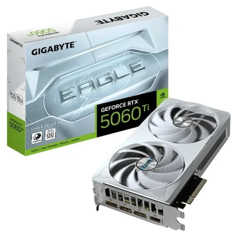 Gigabyte GeForce® RTX™ 5060 Ti EAGLE OC ICE 8G GDDR7 DisplayPort HDMI