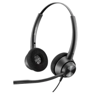 Poly EncorePro 320 Auriculares con Micro QD Negros