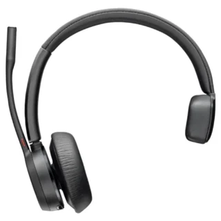 Poly Voyager 4310 + Adaptador BT700 + Base de Carga con Micro Bluetooth Negro