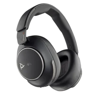 Poly Voyager Surround 80 UC USB Tipo-C + Adaptador USB-C/A con Micrófono Bluetooth Negros