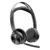PolyVoyager Focus 2 USB-C-C Auricular Inalámb. + Adaptador USB-C/A con Micro BT Negros