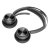 PolyVoyager Focus 2 USB-C-C Auricular Inalámb. + Adaptador USB-C/A con Micro BT Negros