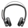 PolyVoyager Focus 2 USB-C-C Auricular Inalámb. + Adaptador USB-C/A con Micro BT Negros