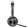 Poly Voyager Focus 2 Auricular Inalámb. + Adaptador USB-C-A + Base de Carga con Micro BT Negros