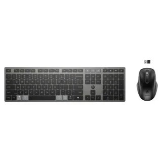 HP Combo 725 Teclado y Ratón Inalámbricos Multidispositivo