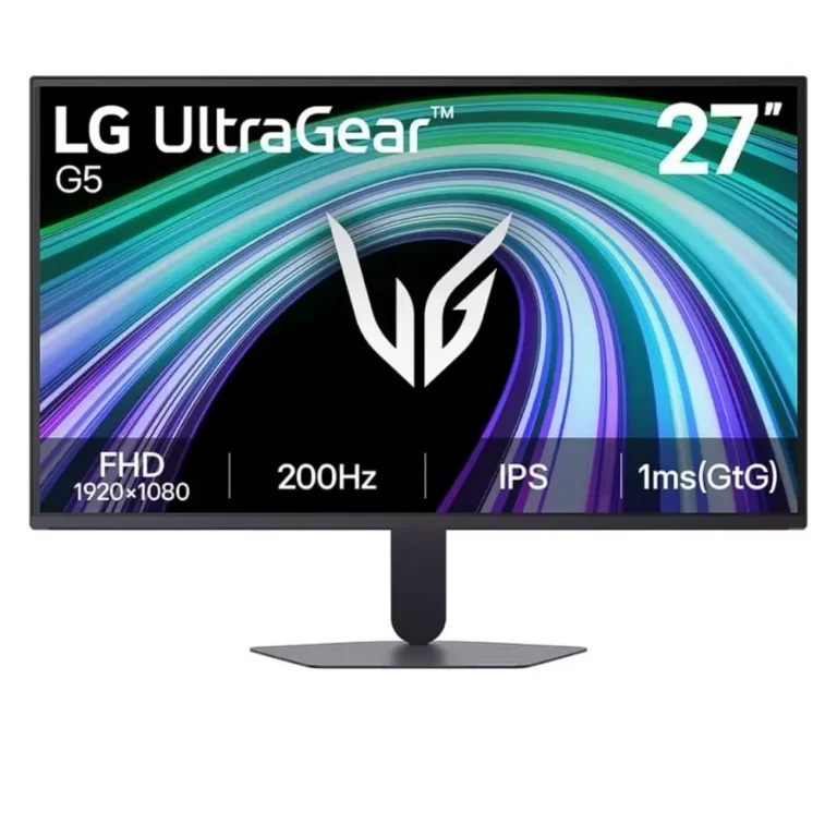 LG UltraGear G5 G523B Monitor Gaming Full HD LCD 1ms 200Hz IPS sRGB 99% Negro