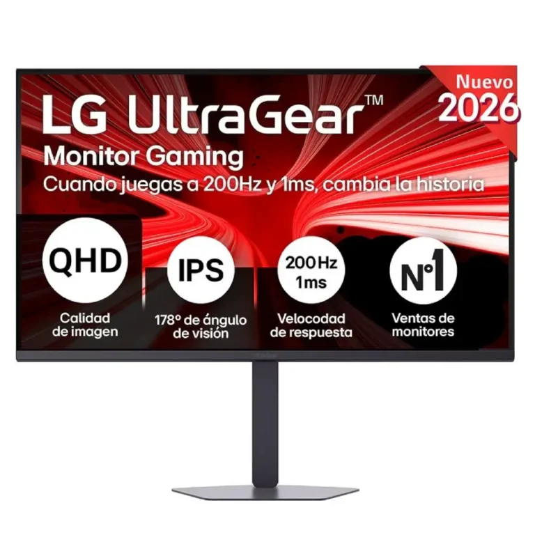 LG UltraGear 32G620B-B Monitor Gaming 32" Quad HD 200Hz LED Negro