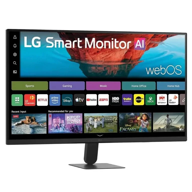 LG Ultrafine 32U701SB-B Smart Monitor 31.5" 4K webOS UHD VA MM Smart TV Negro