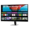 LG Ultrafine 32U701SB-B Smart Monitor 31.5" 4K webOS UHD VA MM Smart TV Negro