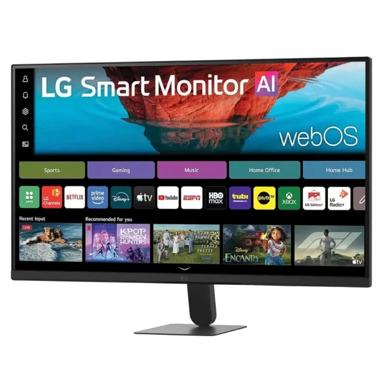LG Ultrafine 32U701SB-B Smart Monitor 31.5" 4K webOS UHD VA MM Smart TV Negro