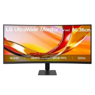 LG 34U601B-B Monitor Profesional 34" UltraWide Quad HD LCD Ultrapanorámico Curvo Negro